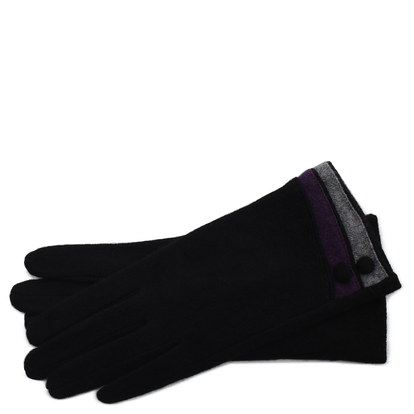 Russian Look Перчатки короткие с пуговицами