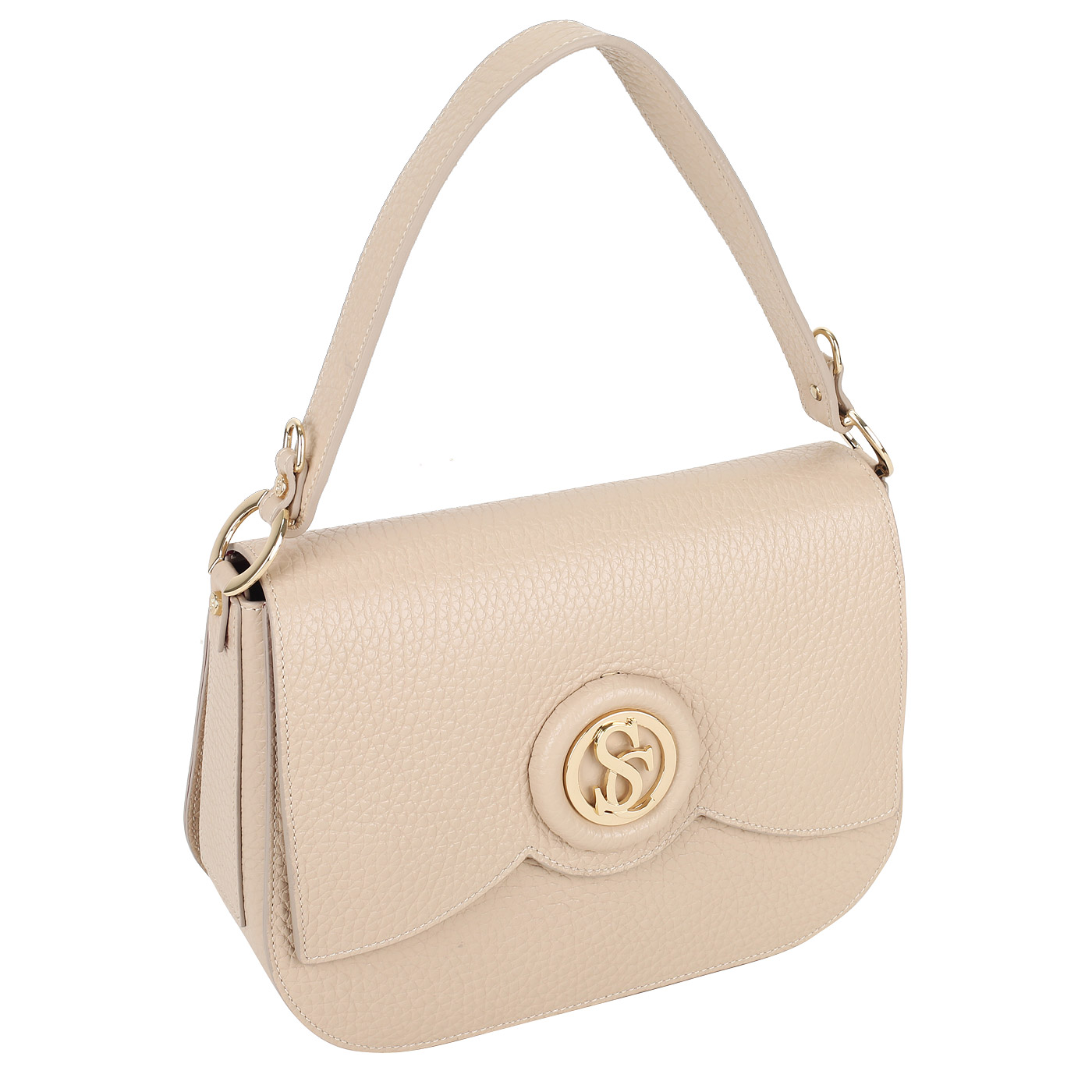 Кожаная сумка Carlo Salvatelli Cervino