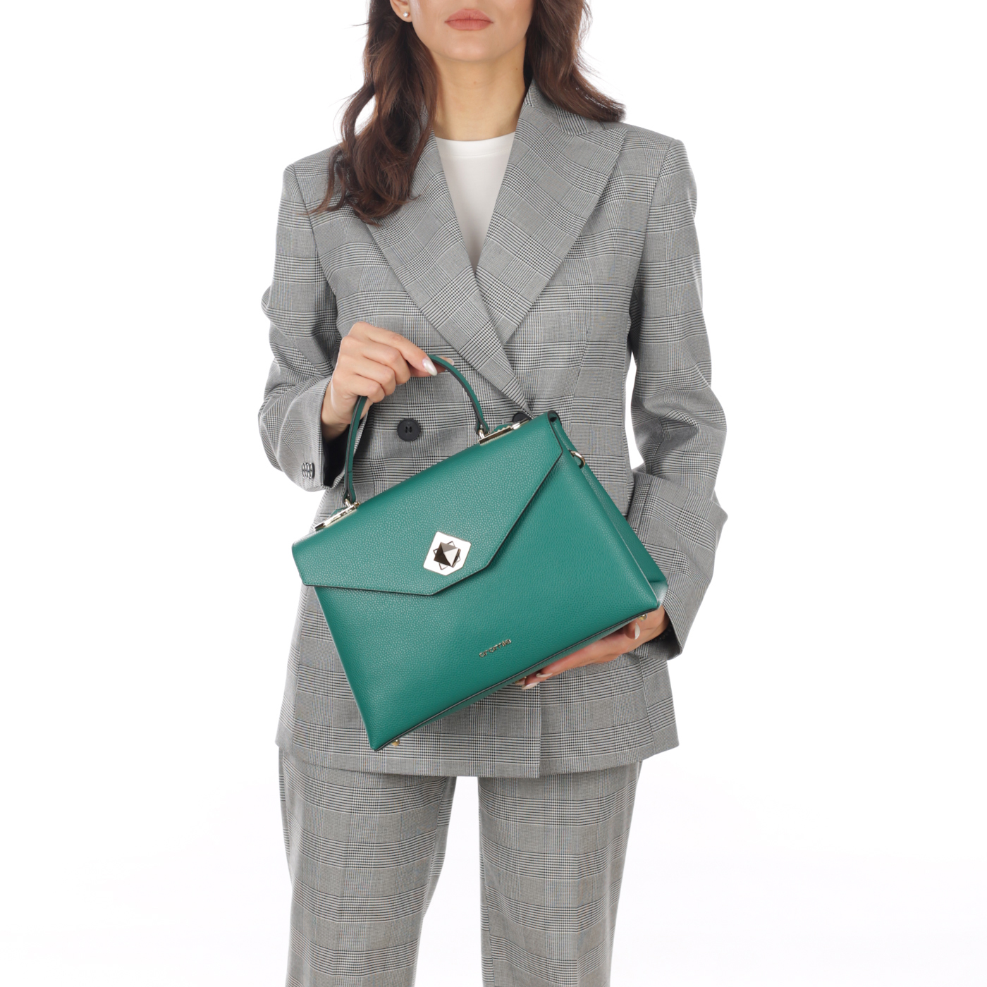 Кожаная сумка Cromia Mina