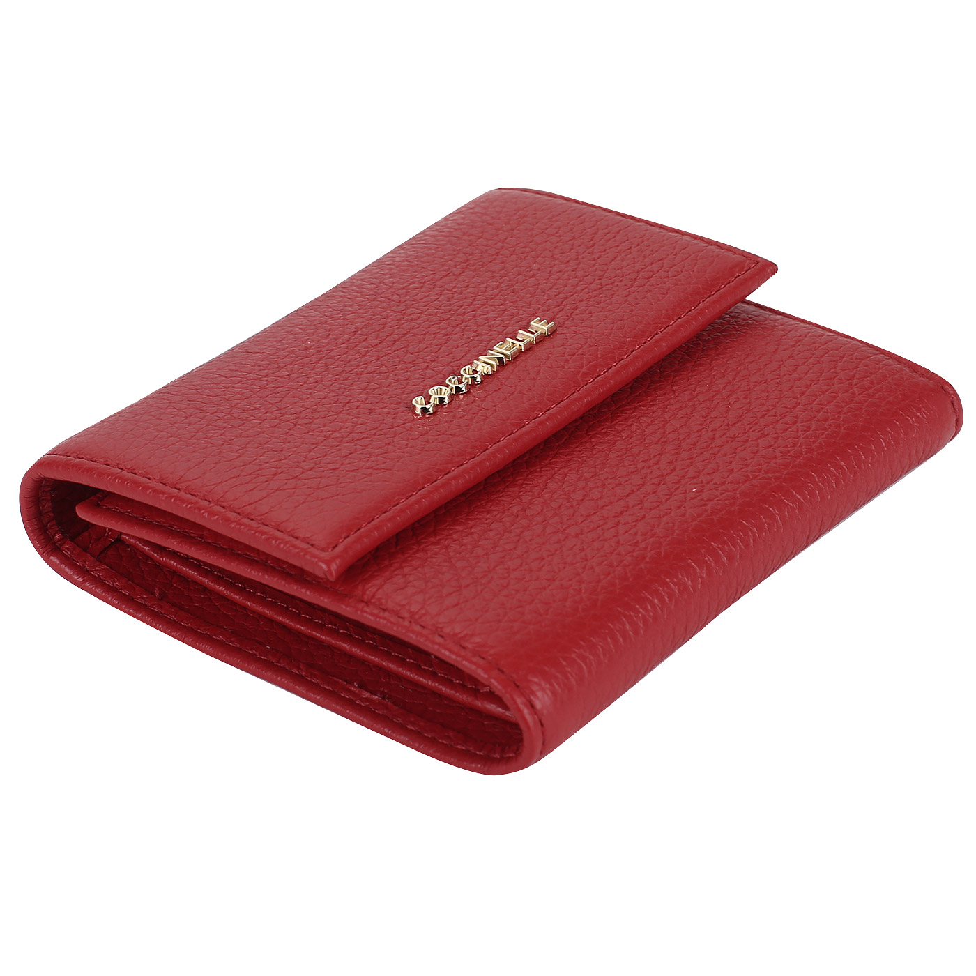 Красный кошелек Coccinelle Metallic Soft