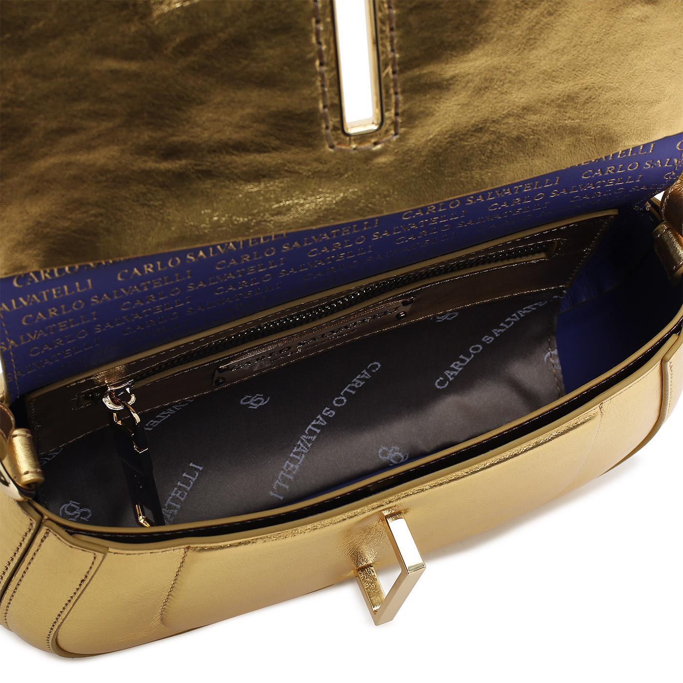 Кожаная сумка Carlo Salvatelli Ives ducati