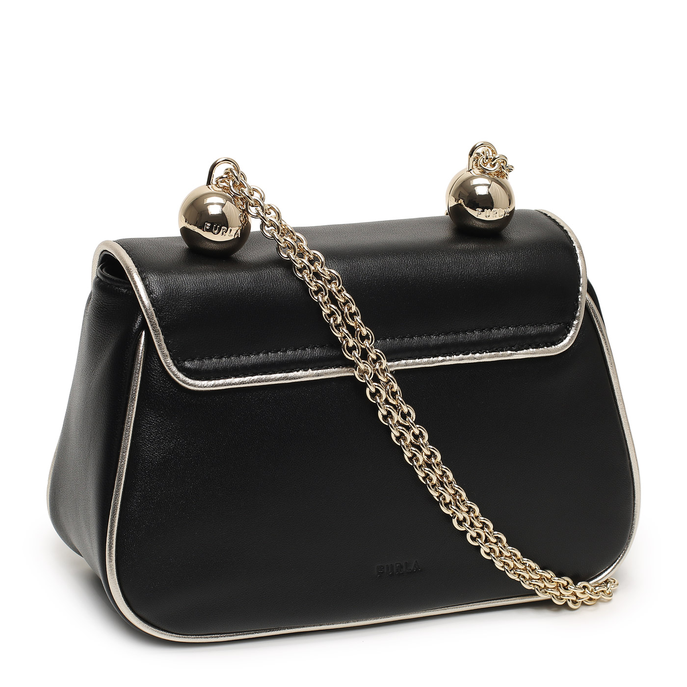 Кожаная сумка с цепочкой Furla Heather