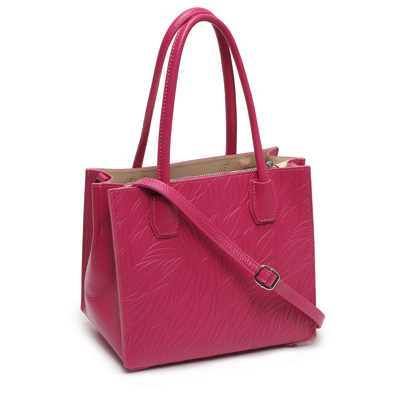 Кожаная сумка Sara Burglar Emma leaf