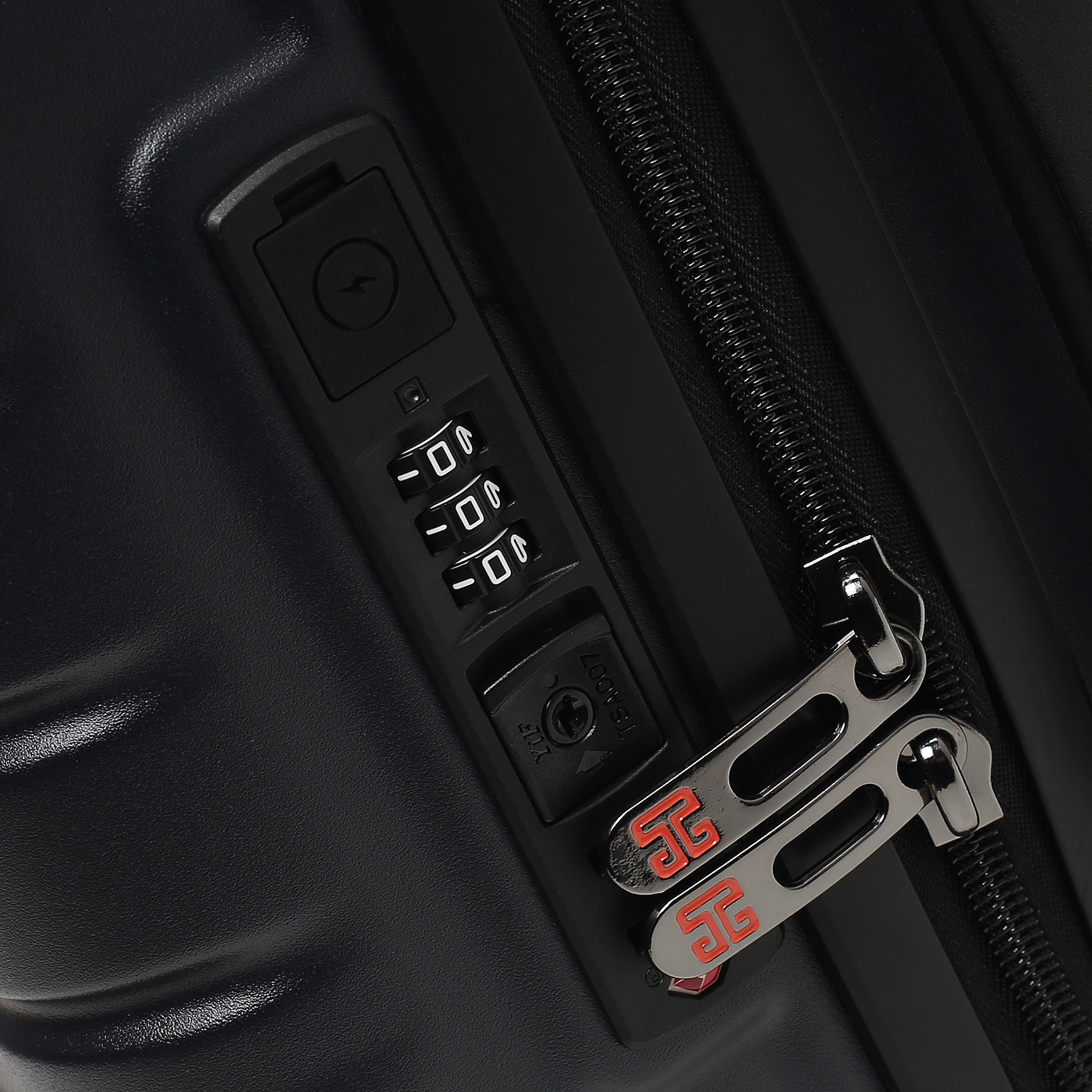 Чемодан маленький S из поликарбоната Eberhart Phantom