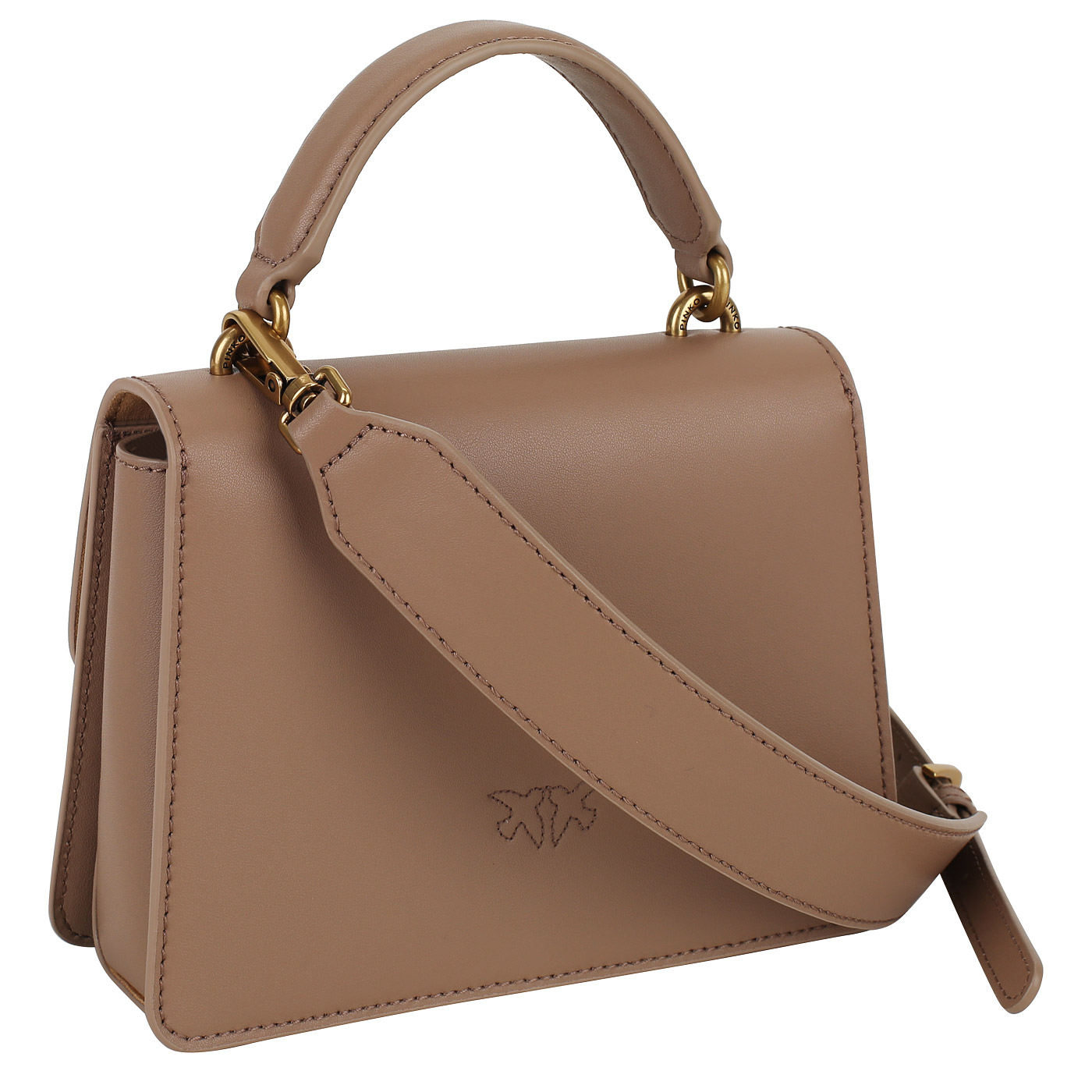 Кожаная сумка Pinko Love One