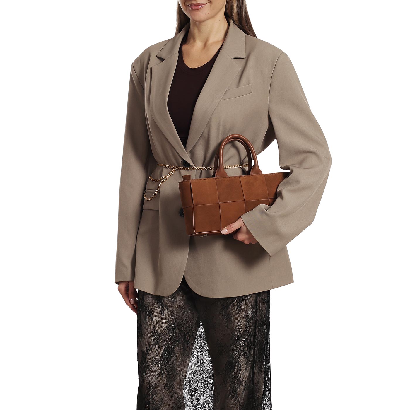 Кожаная сумка Curanni 