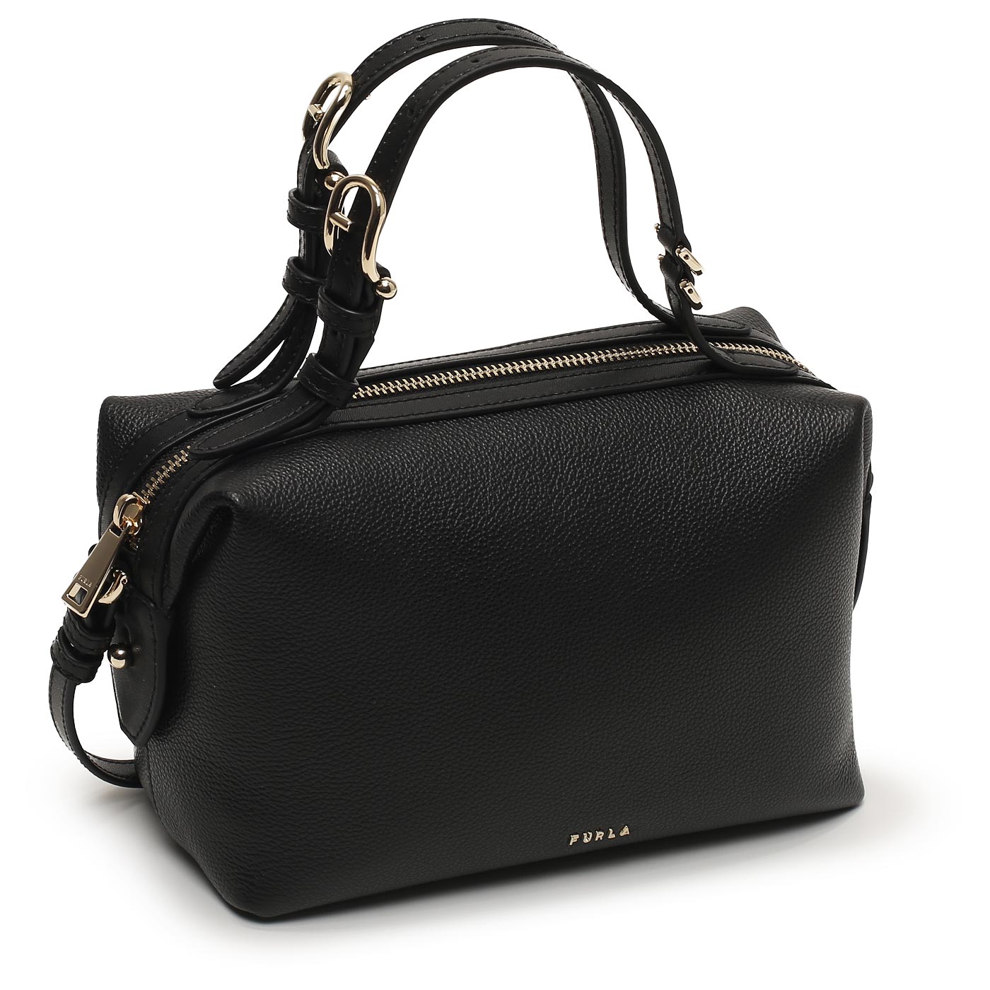 Кожаная сумка Furla Double