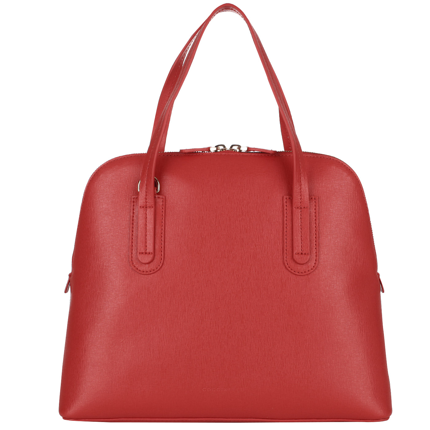 Coccinelle Красная сафьяновая сумка