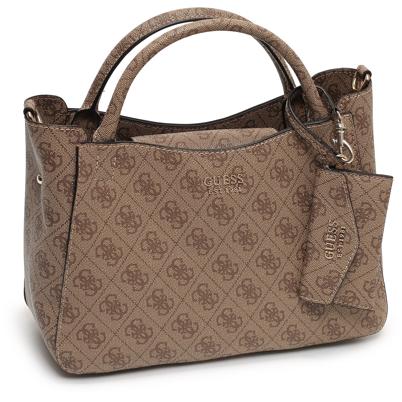 Сумка с брелоком Guess Brenton
