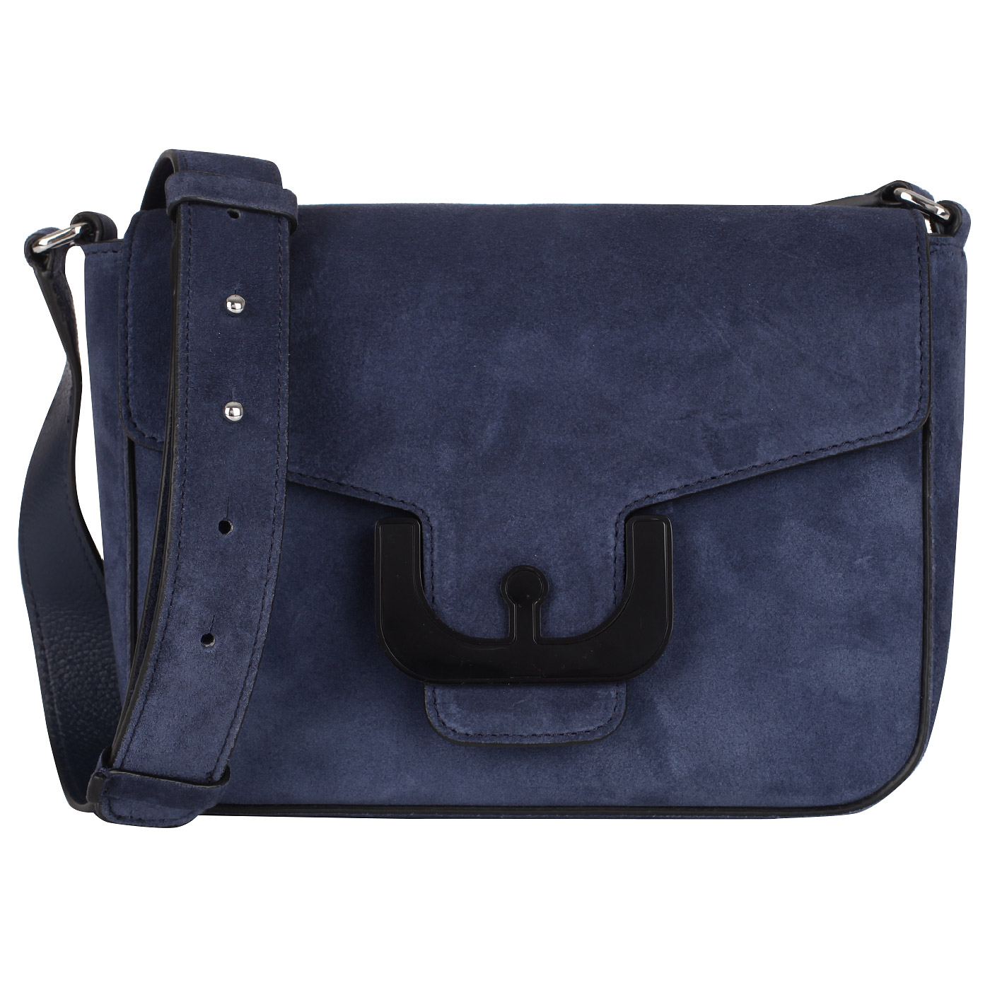 Coccinelle Синяя замшевая сумочка