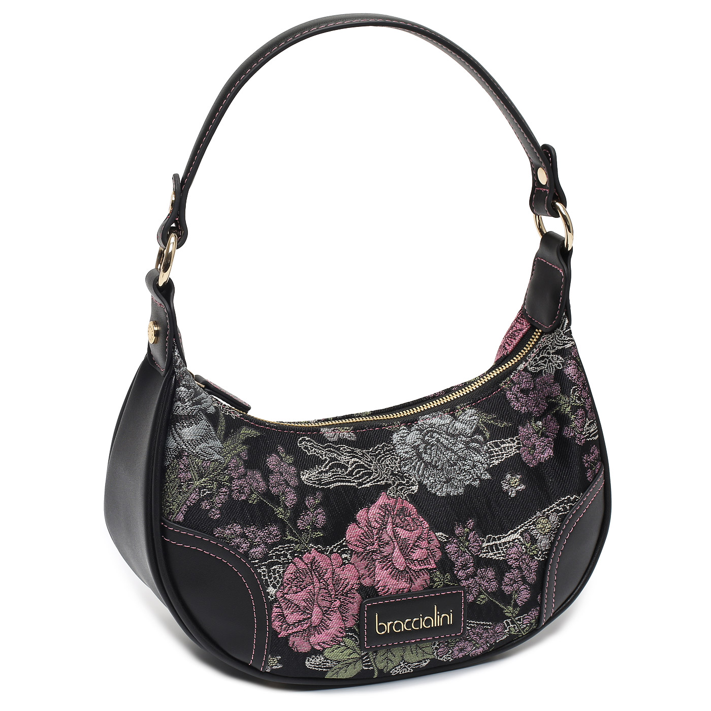 Сумка с ручкой Braccialini Jacquard