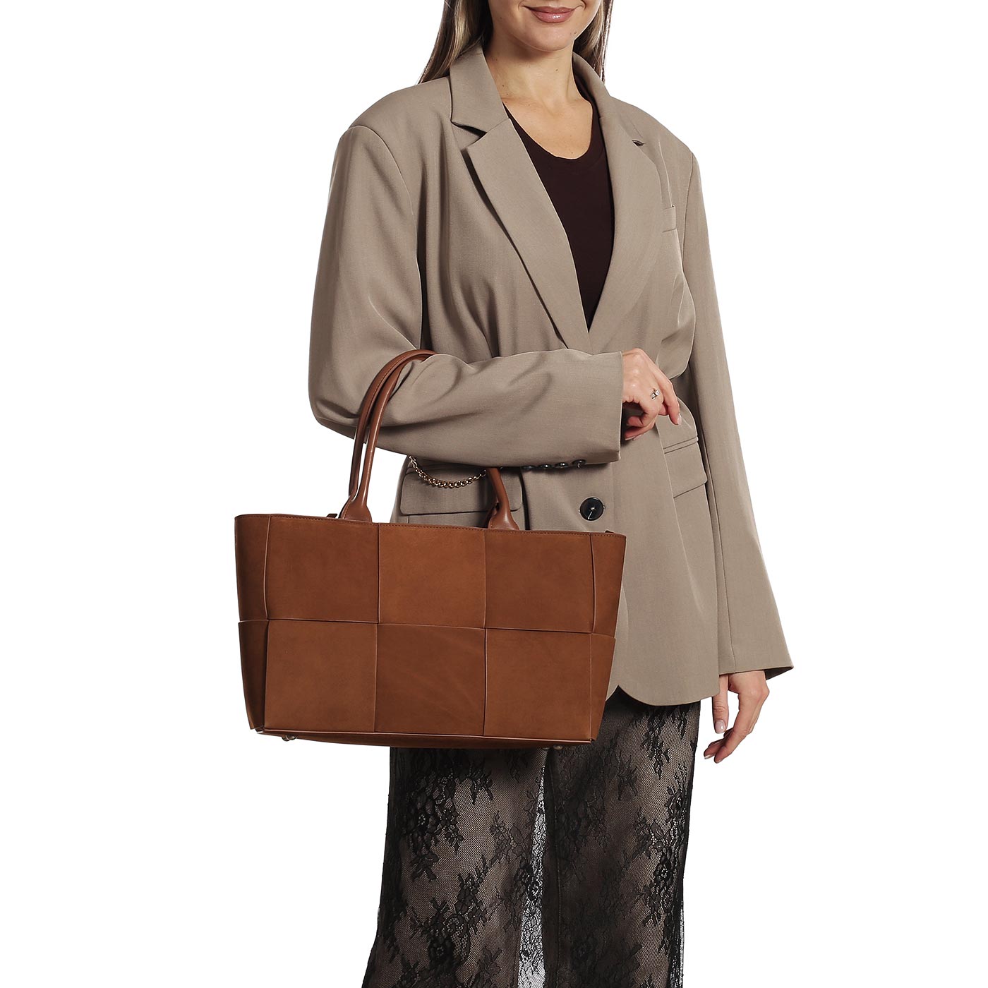 Кожаная сумка Curanni 