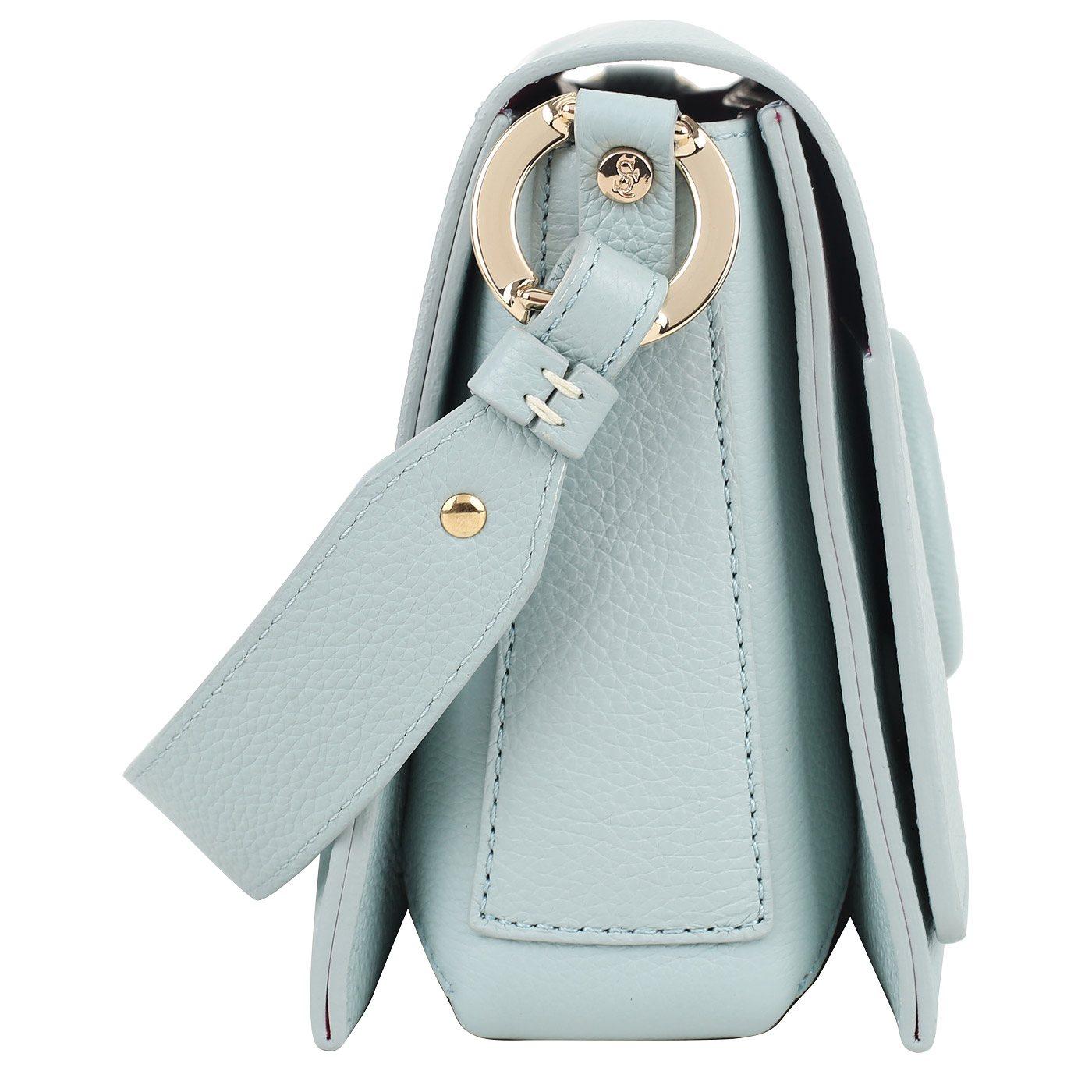 Кожаная сумка через плечо Carlo Salvatelli Gemma