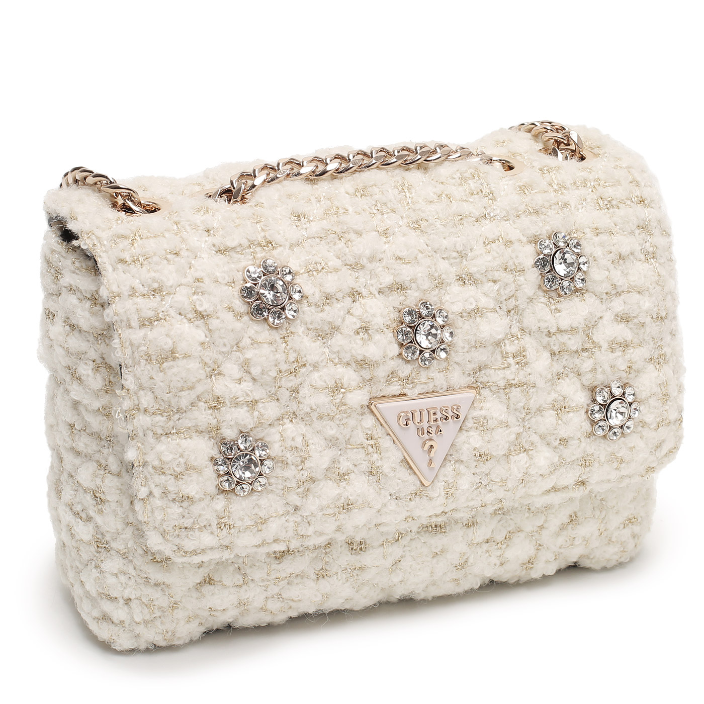 Сумка через плечо с цепочкой Guess Everlee