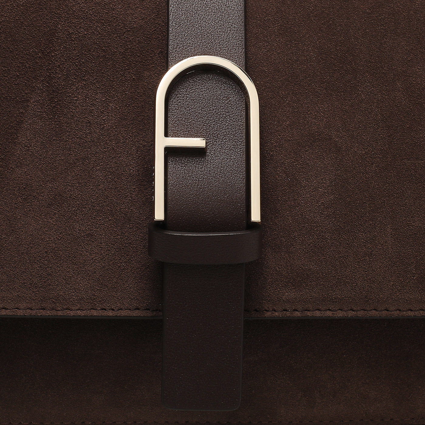 Кожаная сумка Furla Flow