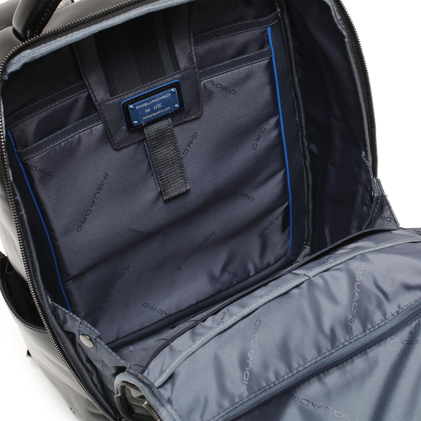 Кожаный рюкзак Piquadro Black square