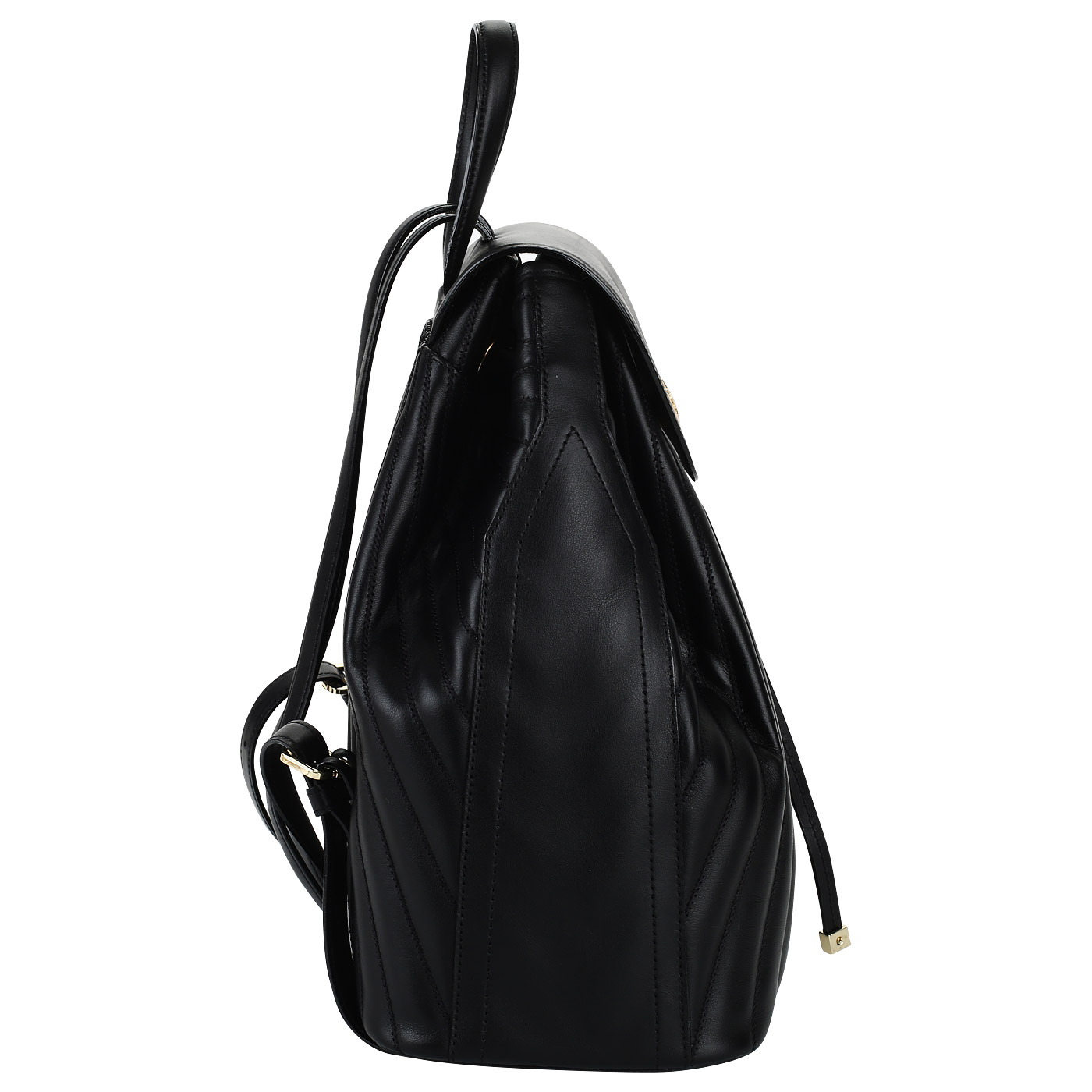 Женский стеганый рюкзак из кожи Valentino Orlandi La Cristina