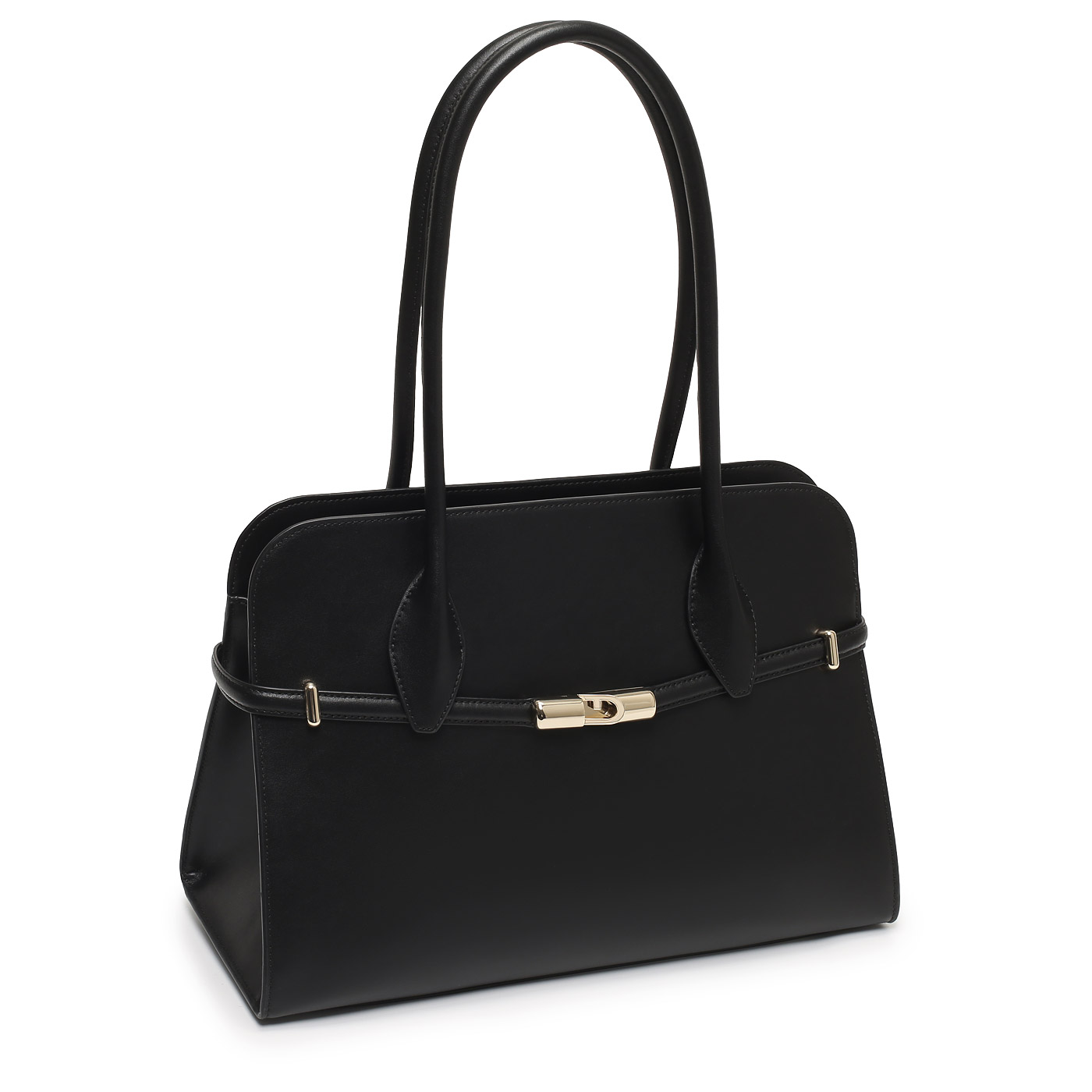 Кожаная сумка Furla Goccia