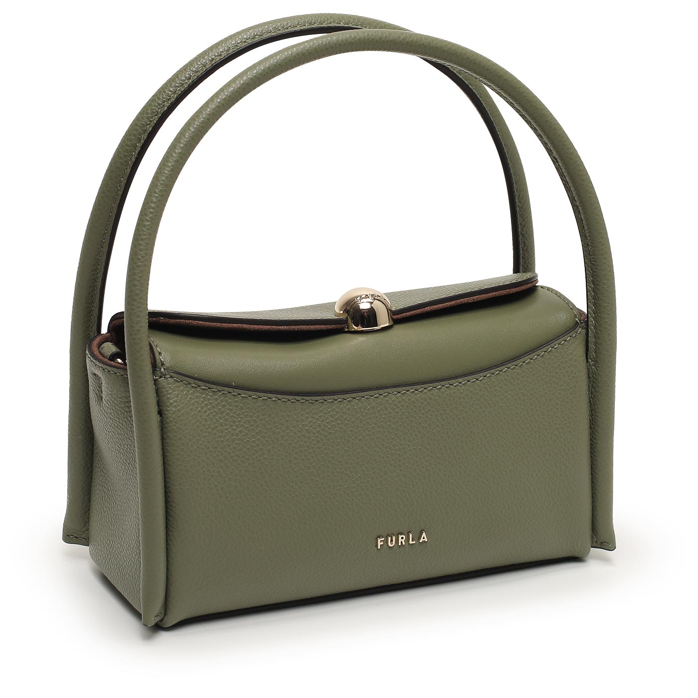 Кожаная сумка Furla Nicole