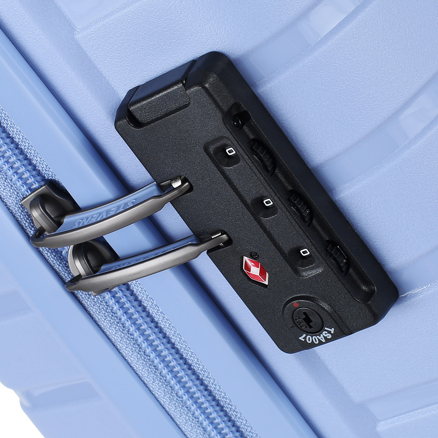 Чемодан для ручной клади из полипропилена Stevens Bubble