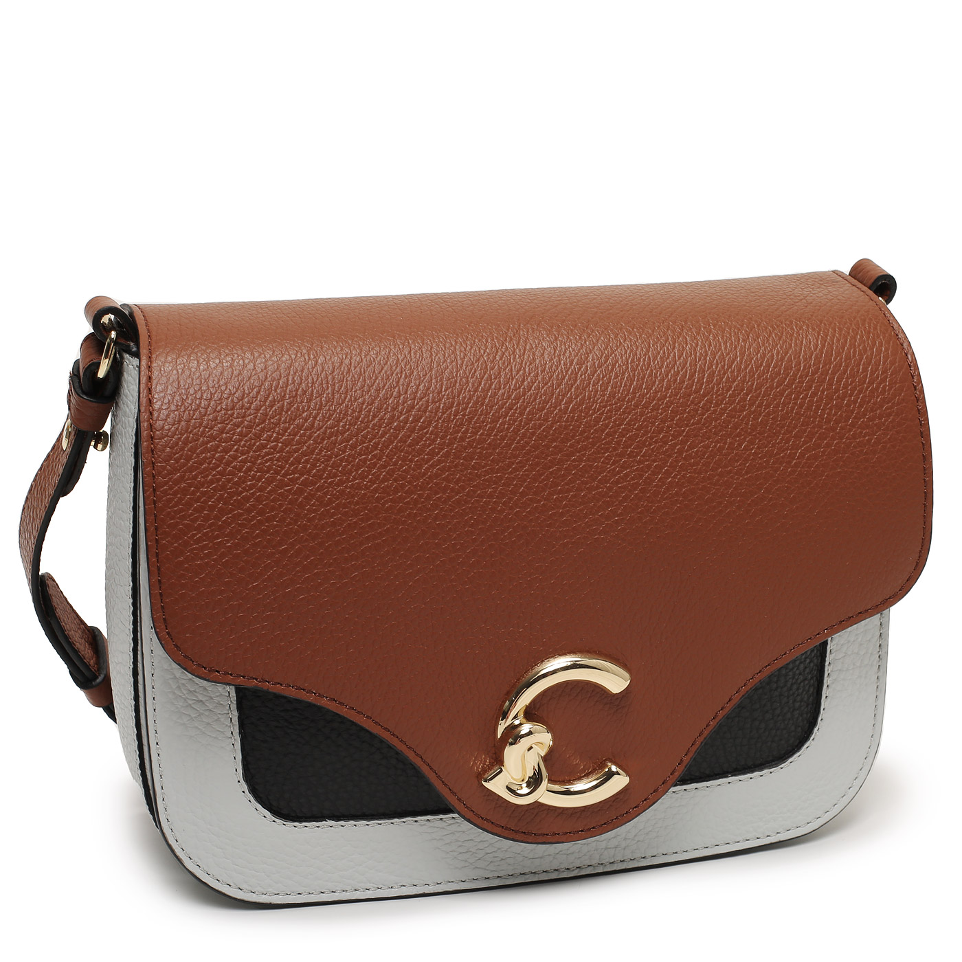 Кожаная сумка Coccinelle CoccinelleC-me Tricolor