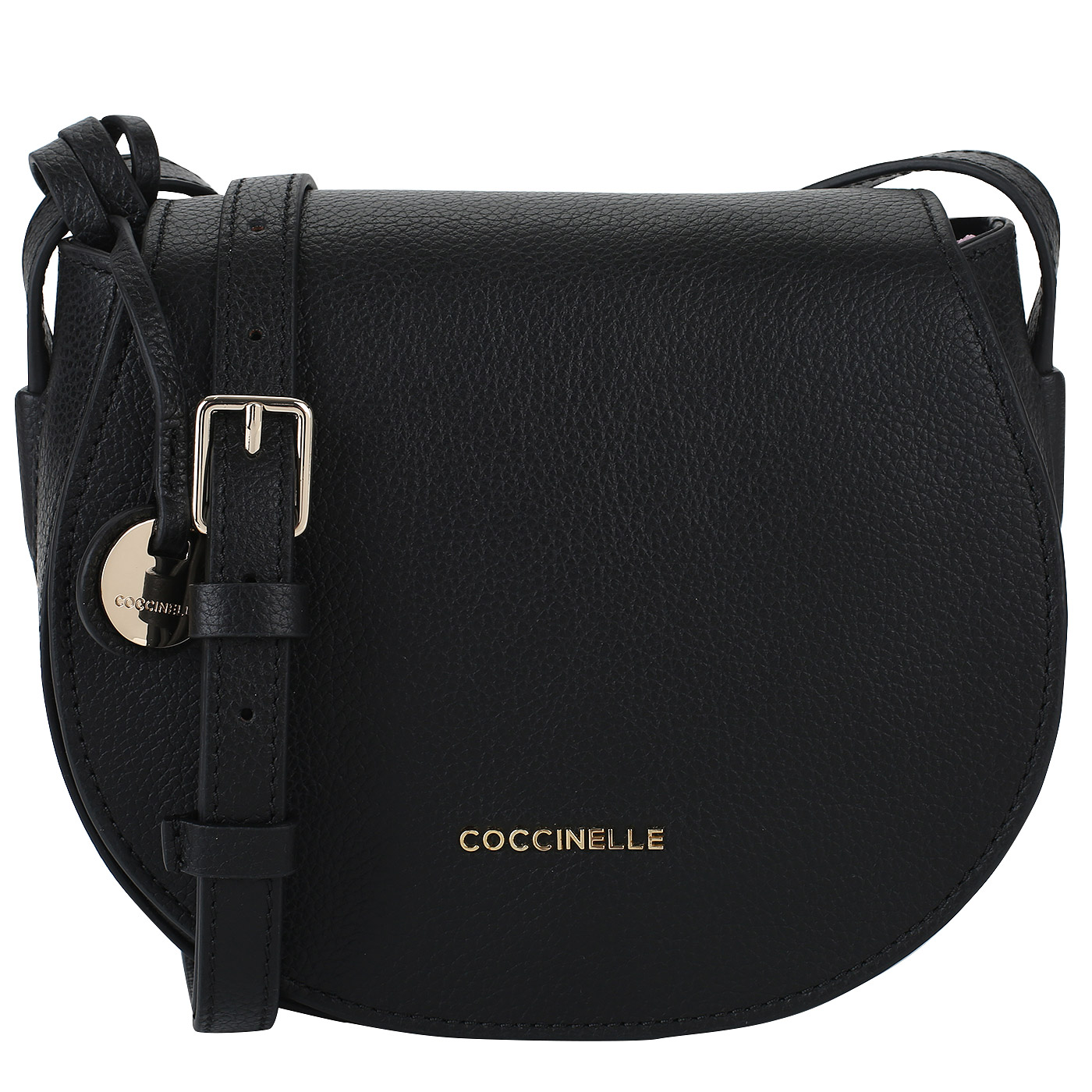 Coccinelle Черная сумочка-седло