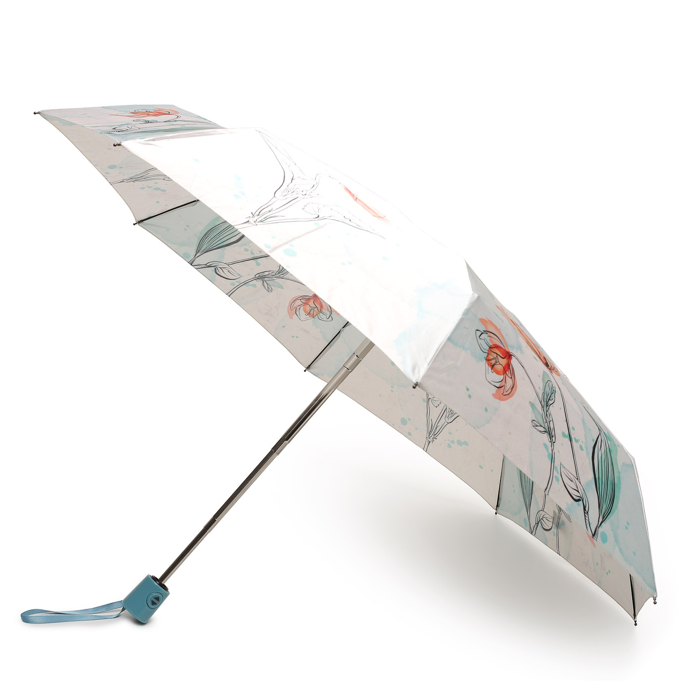 Зонт в четыре сложения Russian Look 