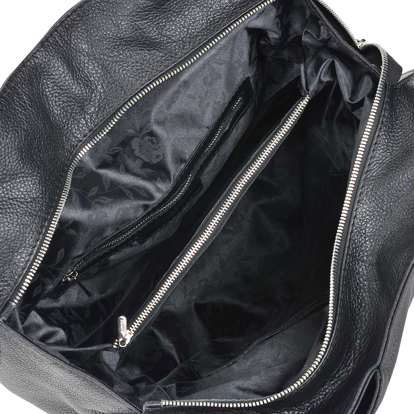 Женская кожаная сумка с длинными ручками Chatte 
