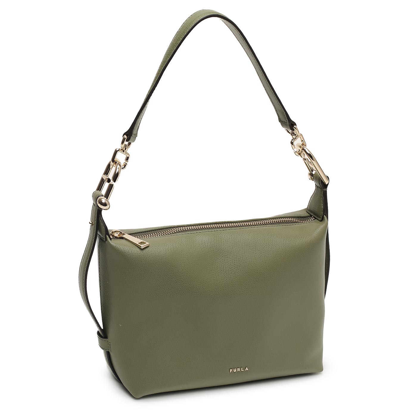 Кожаная сумка Furla Tonie