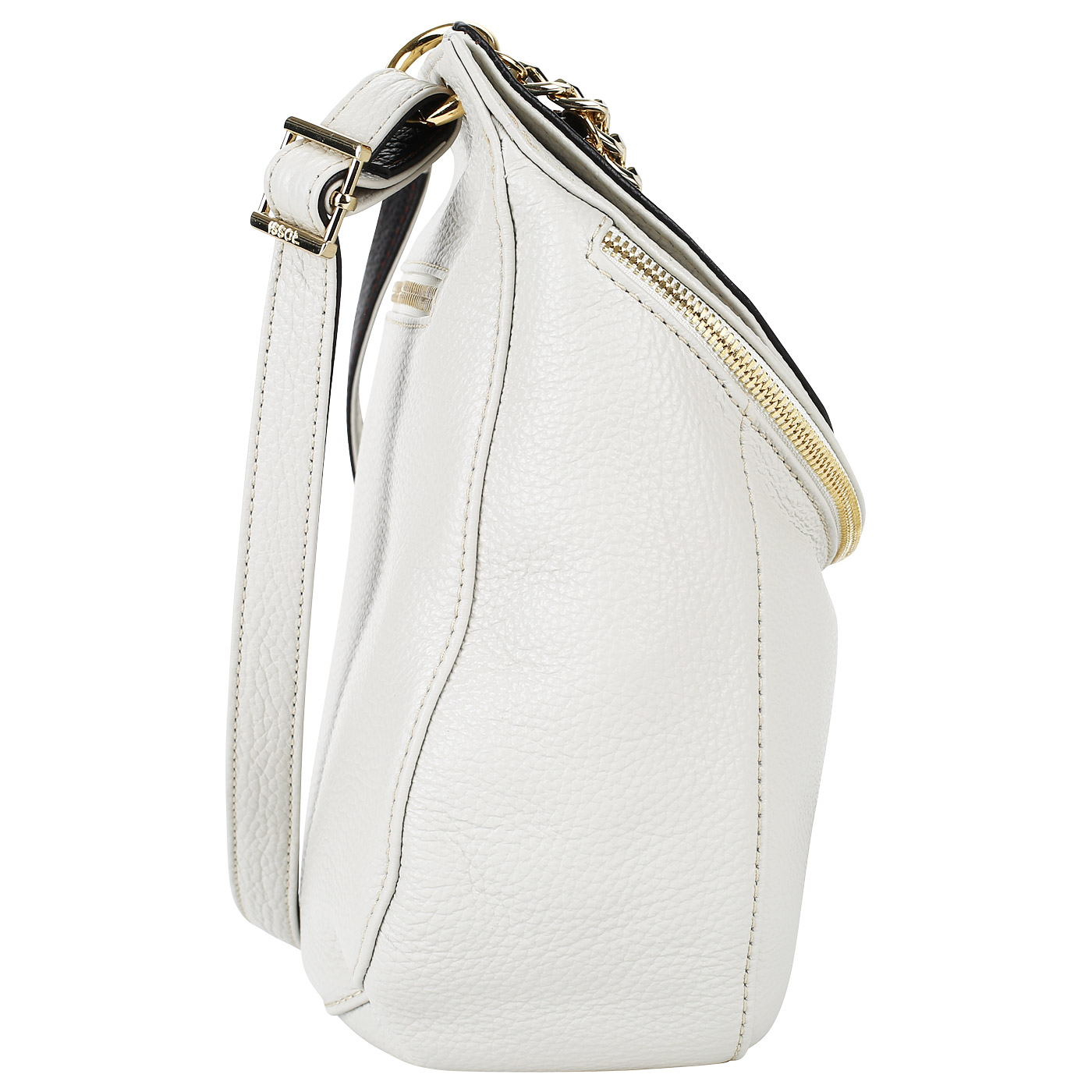 Женская сумочка-седло из натуральной кожи Bruno Rossi 