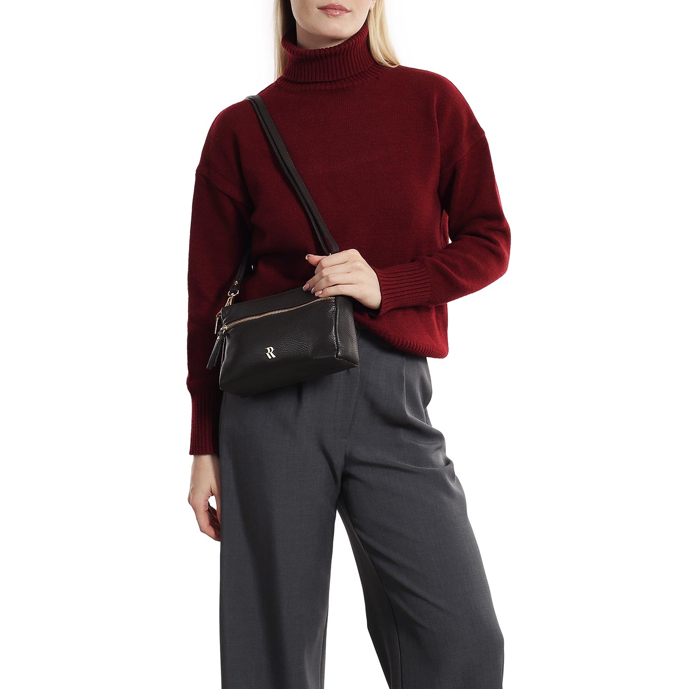 Кожаная сумка Bruno Rossi Dollaro