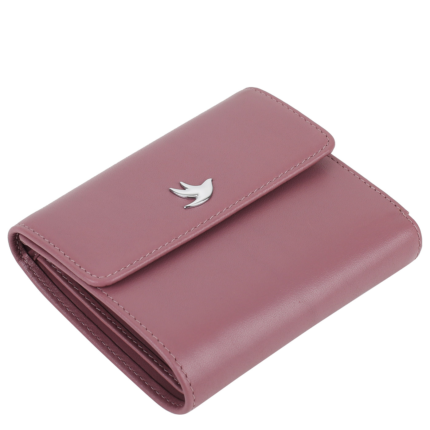 Кошелек складной на кнопке Aurelli Ocean