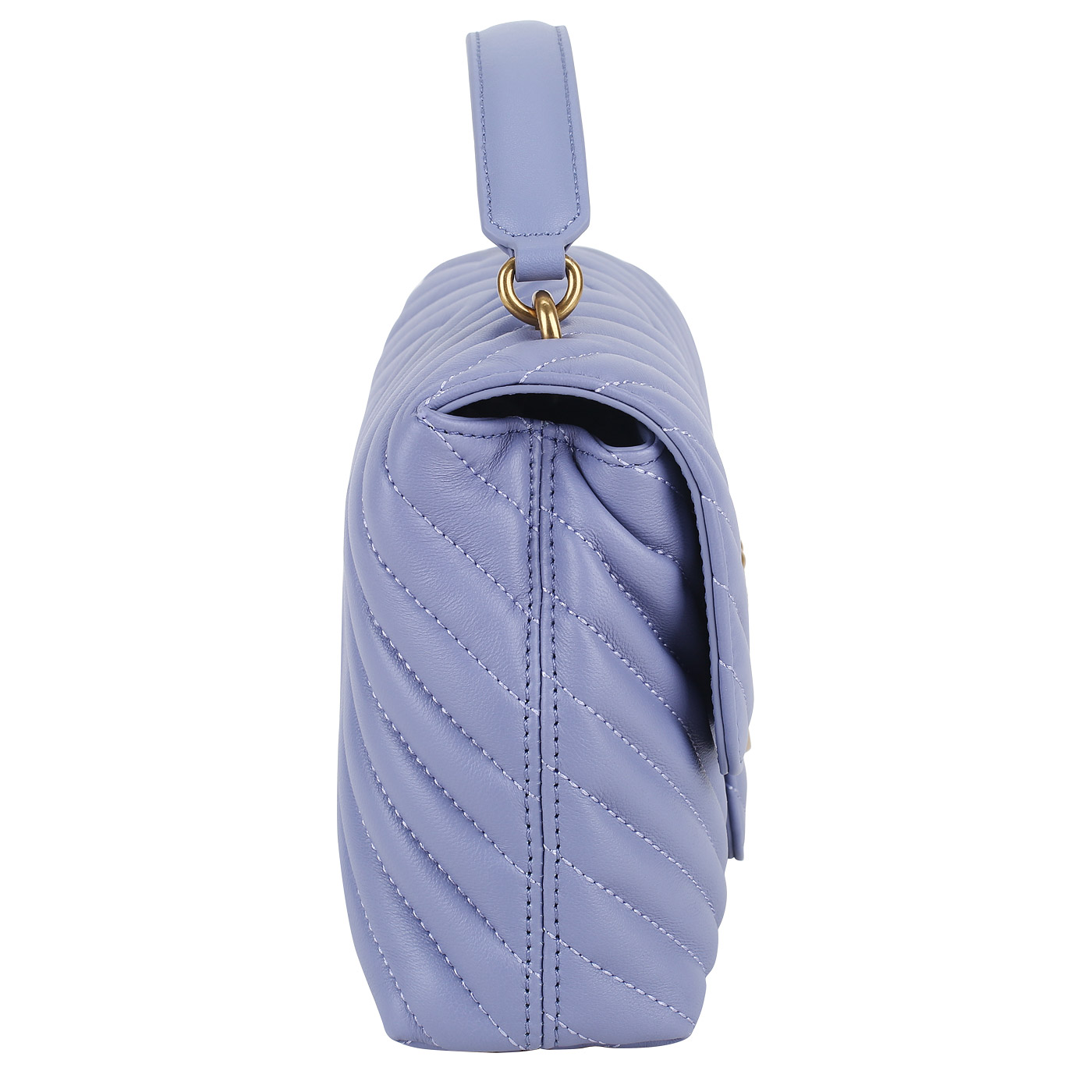 Стеганая сумка Pinko Chevron