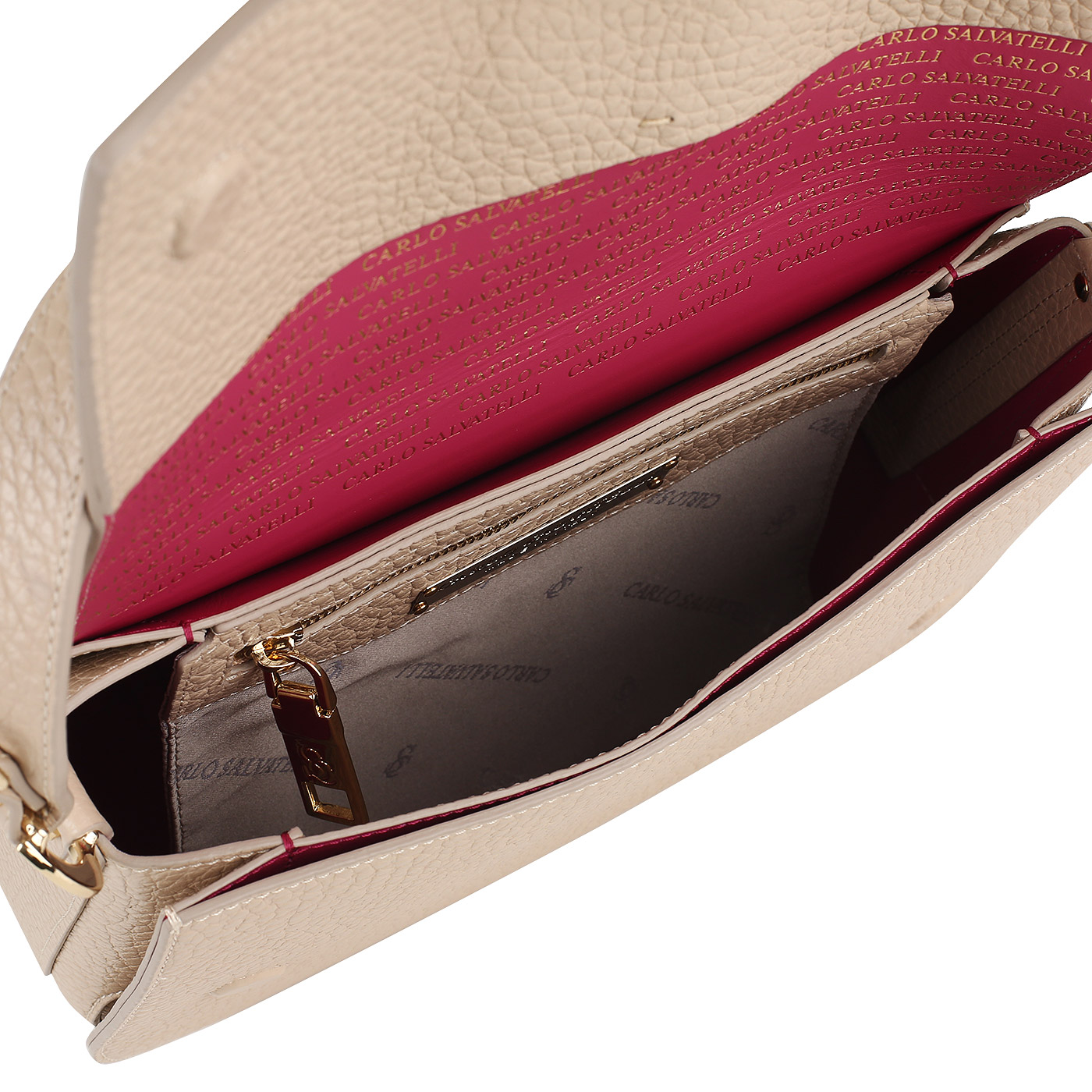 Кожаная сумка Carlo Salvatelli Cervino
