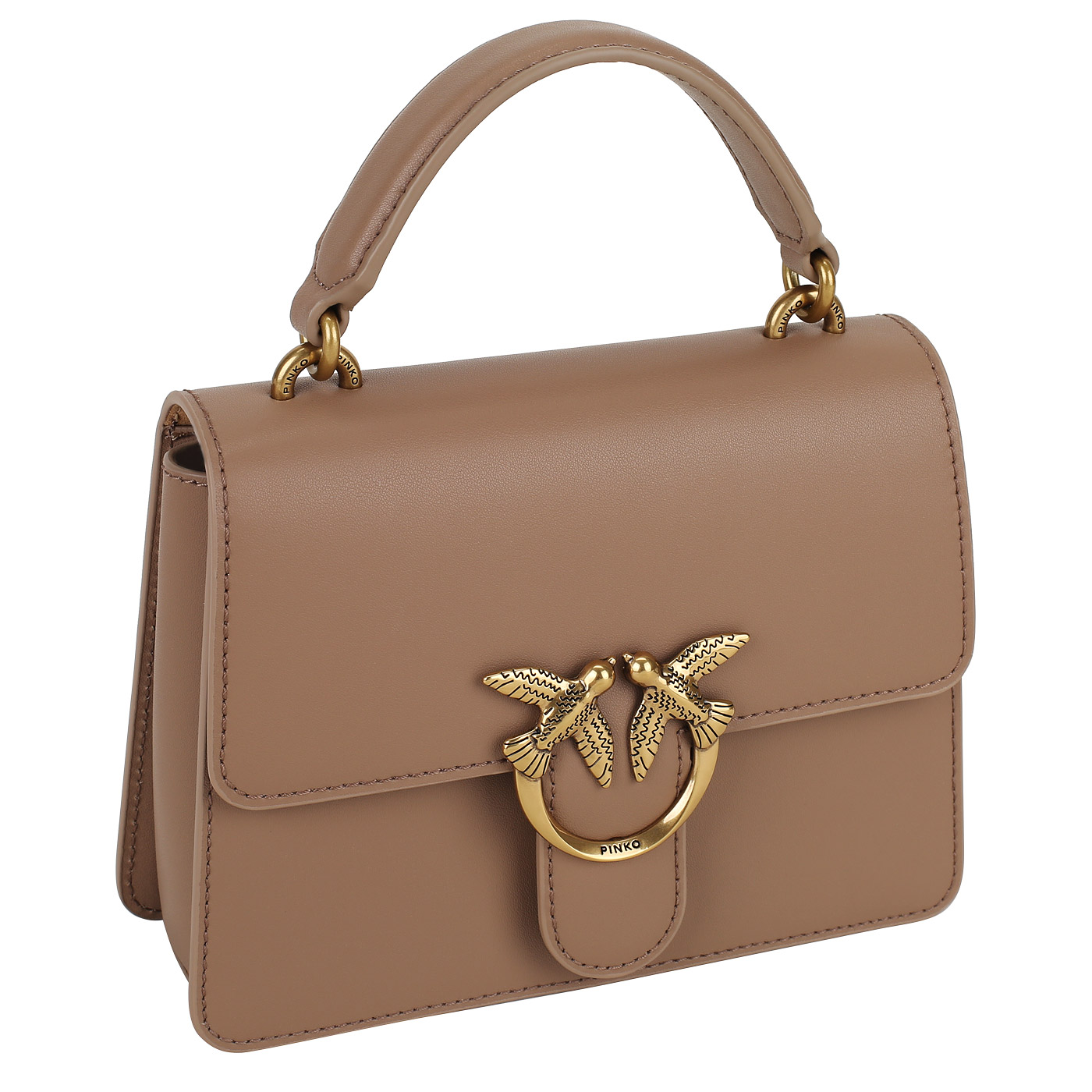 Кожаная сумка Pinko Love One