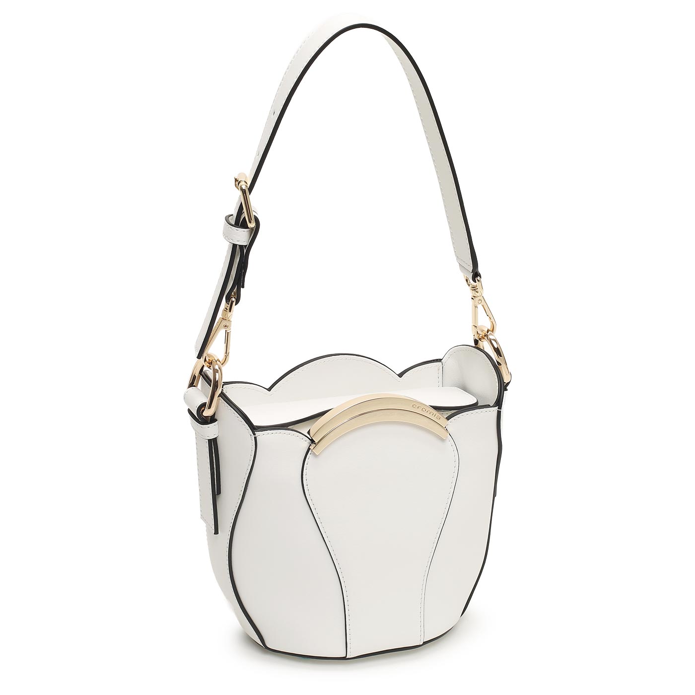 Кожаная сумка Cromia Melia