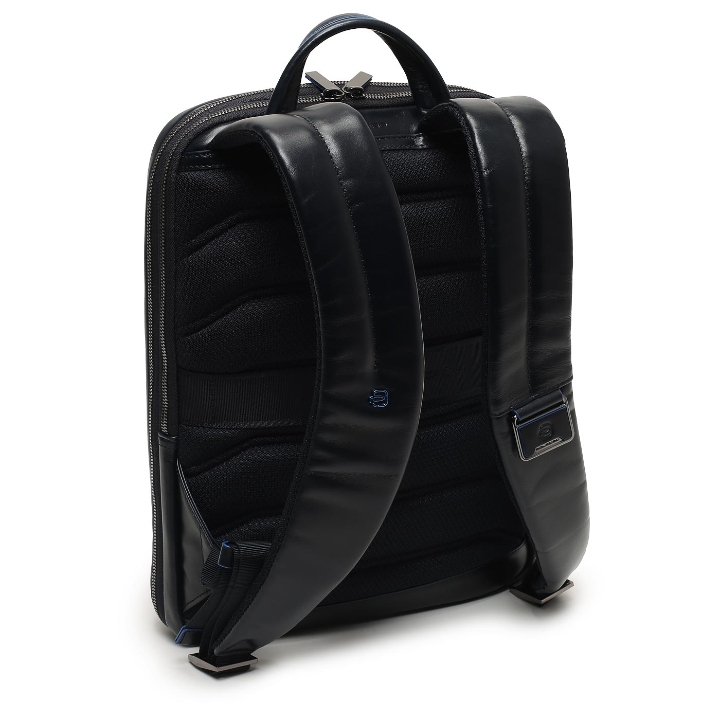 Кожаный рюкзак Piquadro Blue square